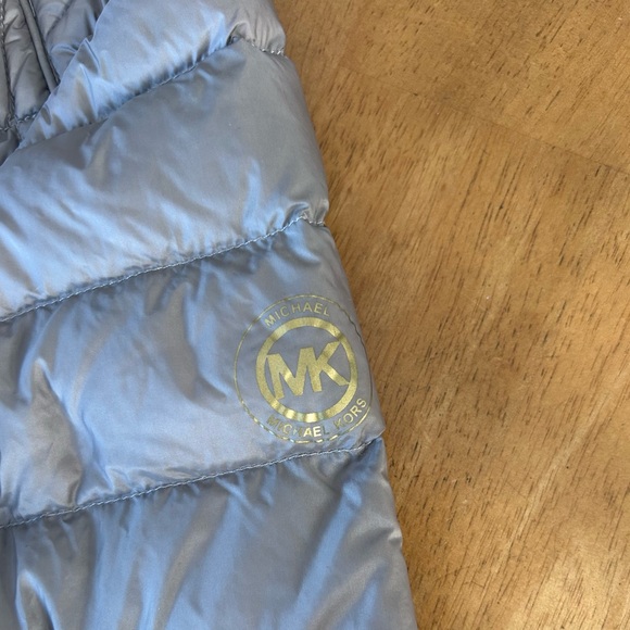 Michael Kors Small Taupe Puffer Coat - Picture 3 of 3